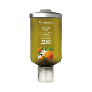 Nežni veganski 2-u-1 šampon za kosu i telo s ekstraktima limuna i narandže - 300 ml
