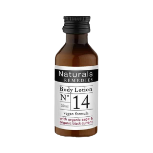 Veganski hidratantni losion za telo s koprivom, kaduljom i crnom ribizlom - 30 ml