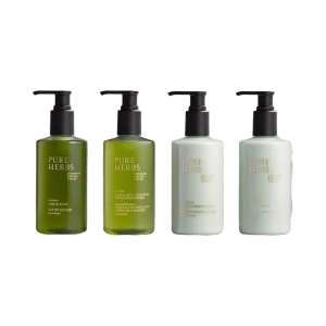 Ekskluzivni set od 4 pump dozatora Pure Herbs