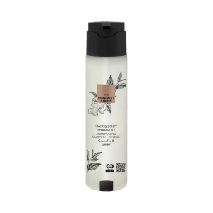 Umirujući šampon za kosu i telo 2 u 1 sa đumbirom i zelenim čajem - 300 ml
